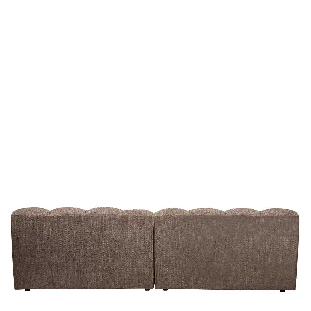 Wohnzimmer Couch in Dunkelbraun Melange - Annatto