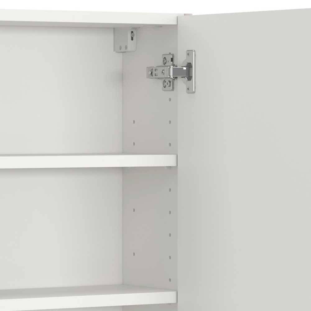 Badezimmer Oberschrank in Hellgrau - Adendras