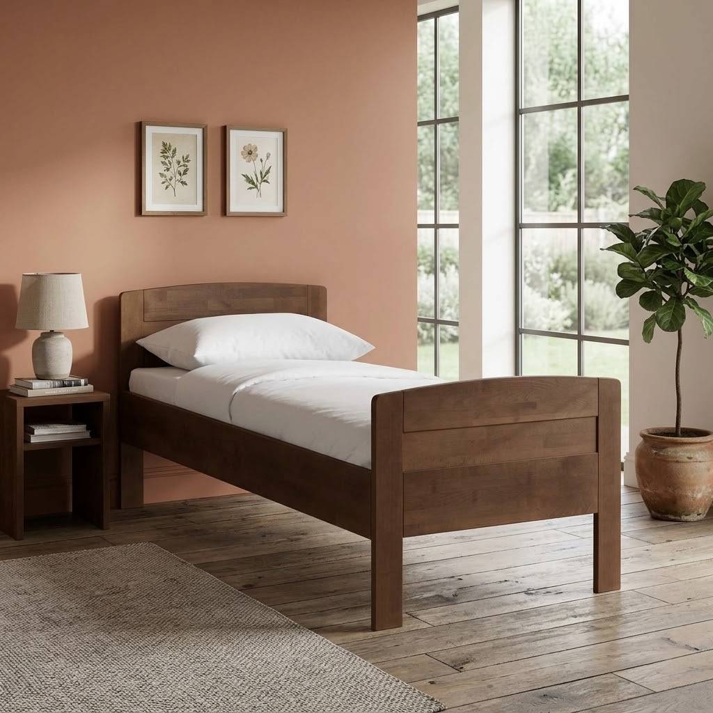 Einzelbett Classima mit Kopfteil und Fußteil