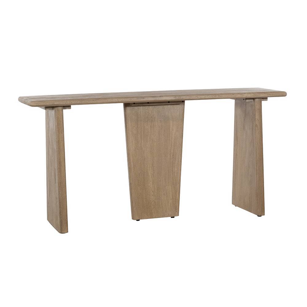 Design Konsolentisch aus Akazie Massivholz für Eingangsbereich oder Wohnzimmer – Socoro