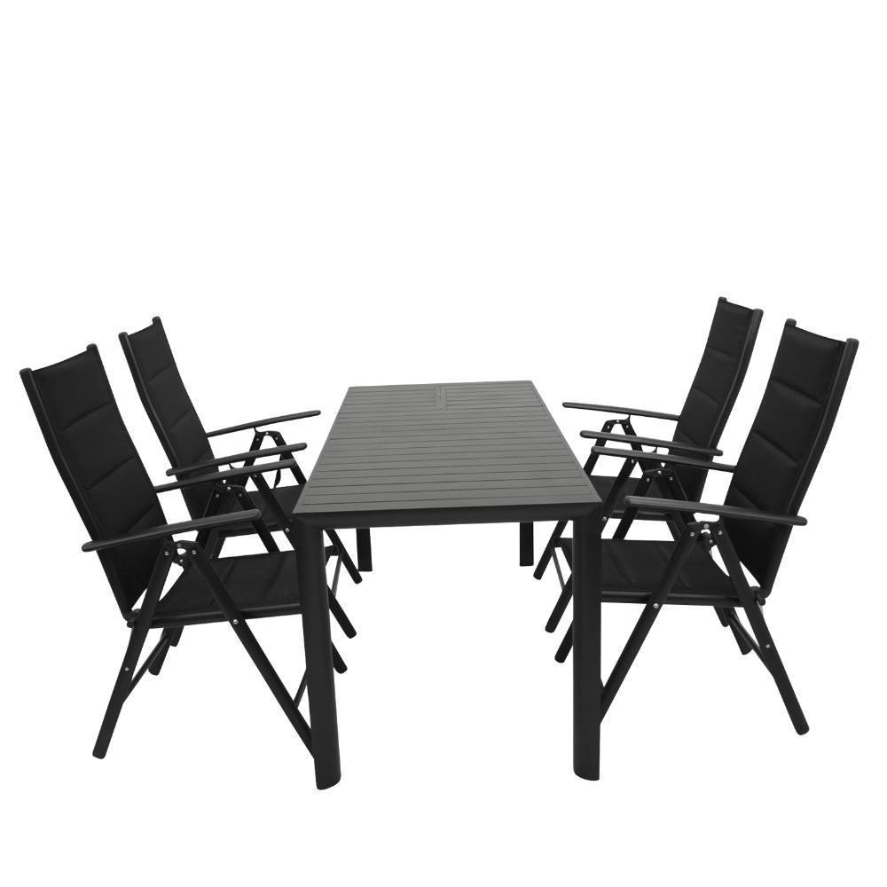 Garten-Tischgruppe für vier Personen - Oscinion (fünfteilig)