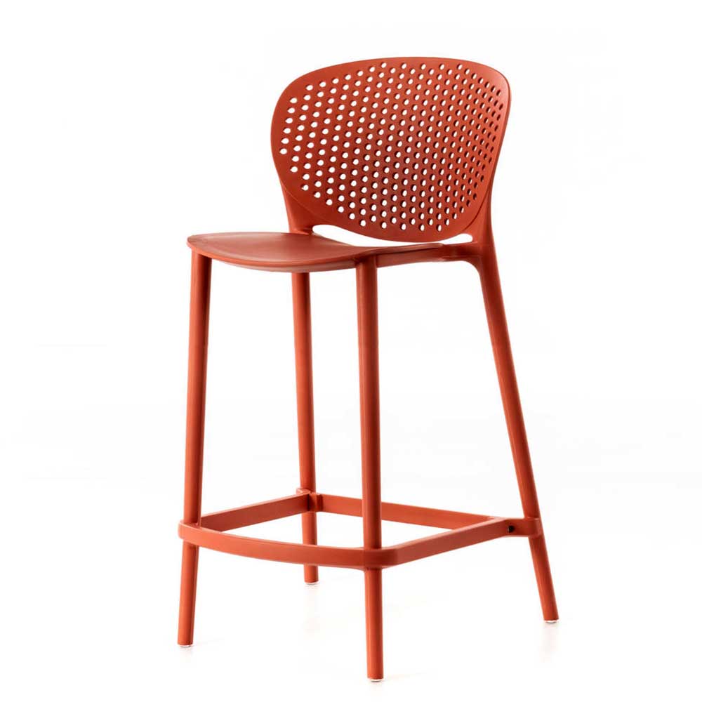 PP Design Barstühle in Orange - Roverario (2er Set)