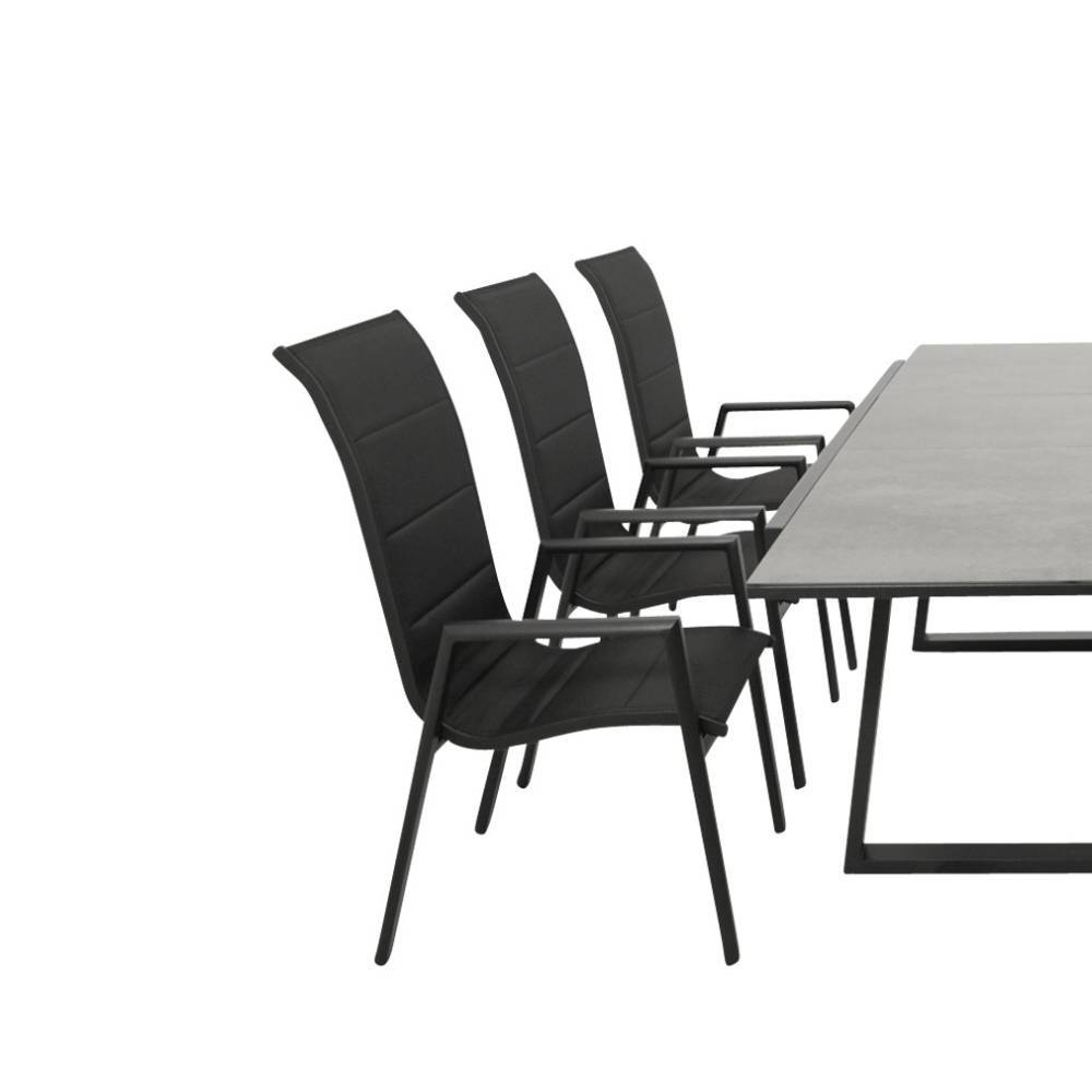 Gartenmöbel Essgruppe modern - Sanclara (siebenteilig)