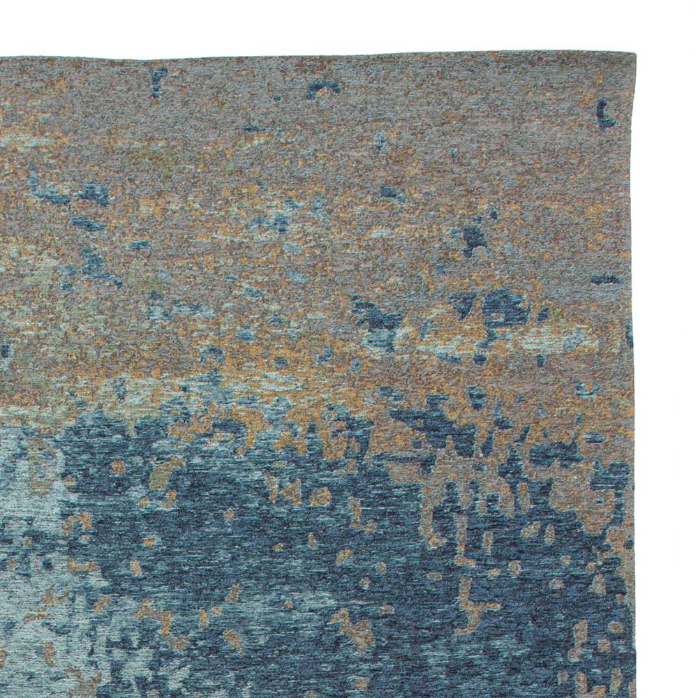 Teppich in Taupe und Blau - Crespa
