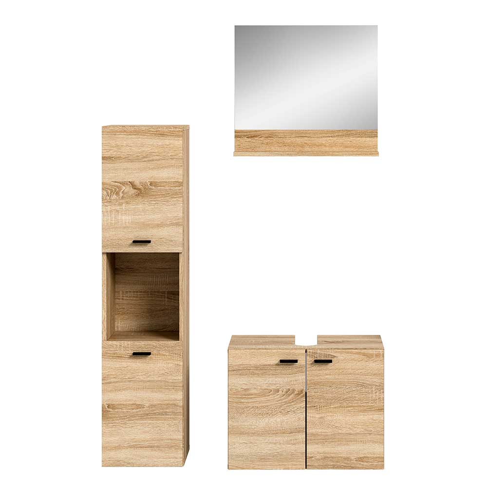 Badausstattung Möbelset modern - Hoxtona (dreiteilig)