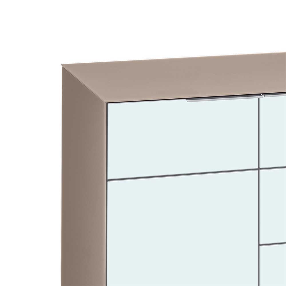 Design Sideboard Granita in Weiß Beige