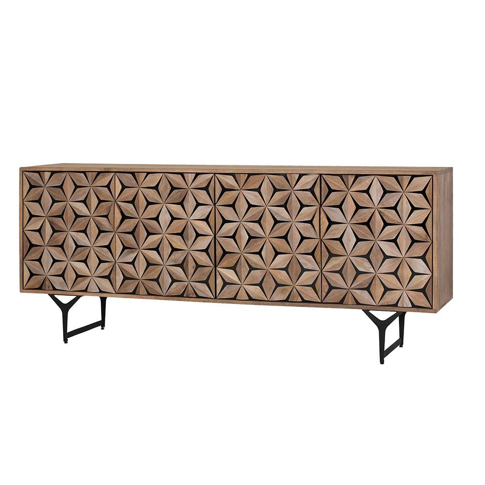Design Sideboard mit toller Frontgestaltung - Omany