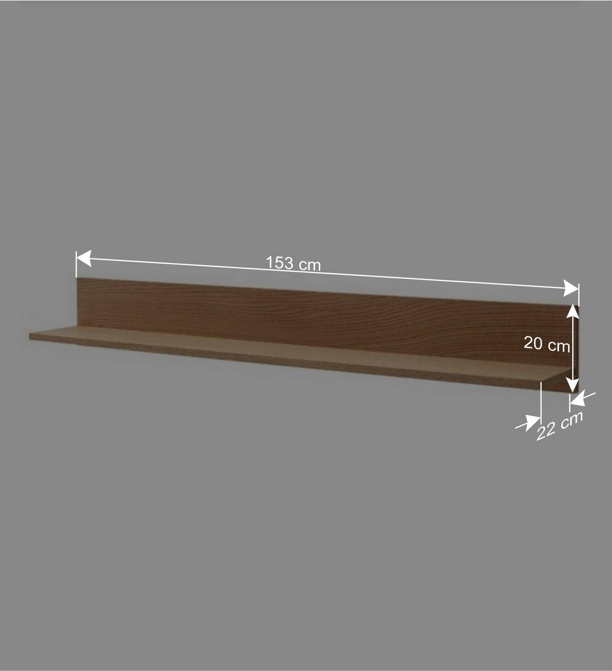 Wandboard in Wildeiche - Pulvaria