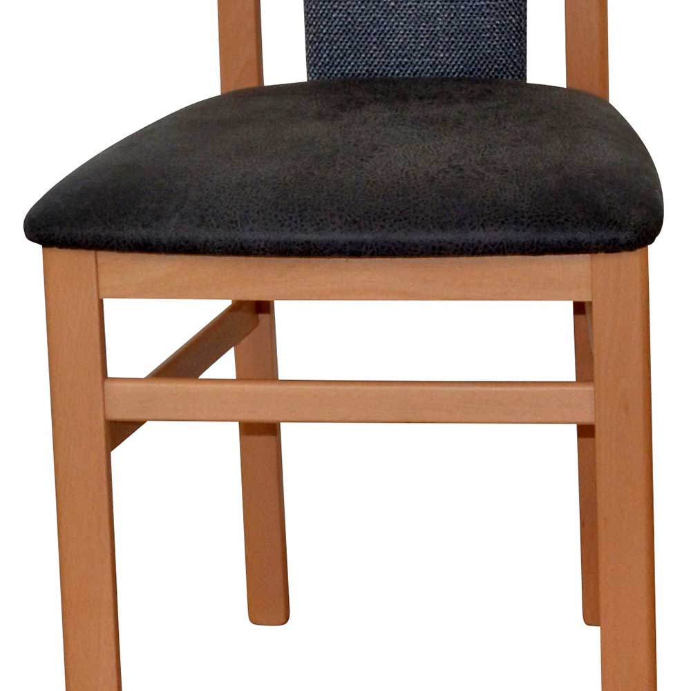 Runder Esstisch & vier Stühle - Mombras (fünfteilig)