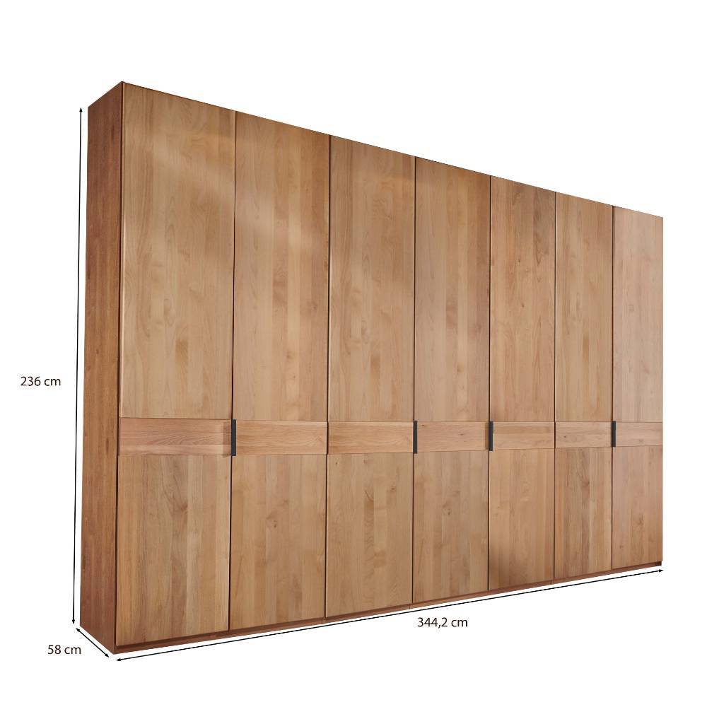 XL-Kleiderschrank mit sieben Türen - Murray