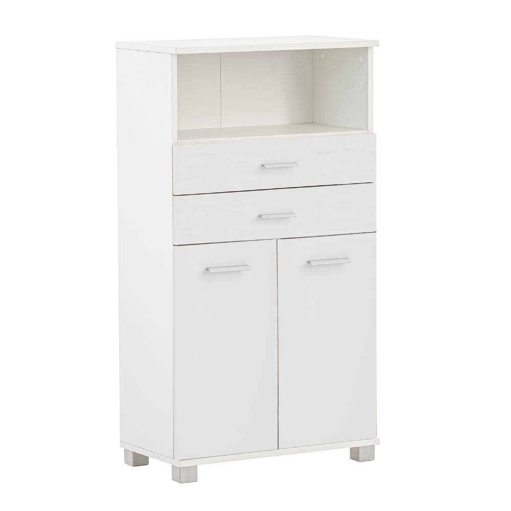 Badezimmer Midischrank in Mattweiß - Hectoss