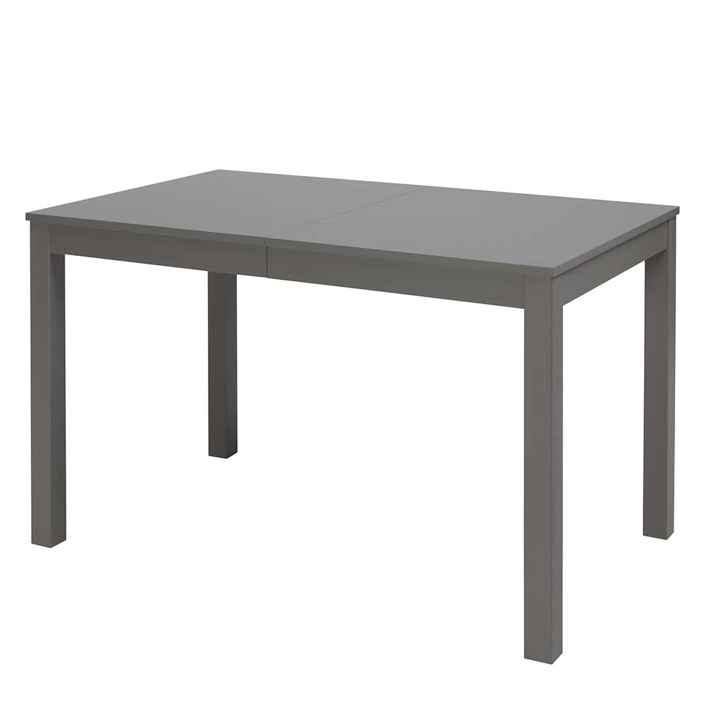 Holztisch Hoku in Grau lackiert