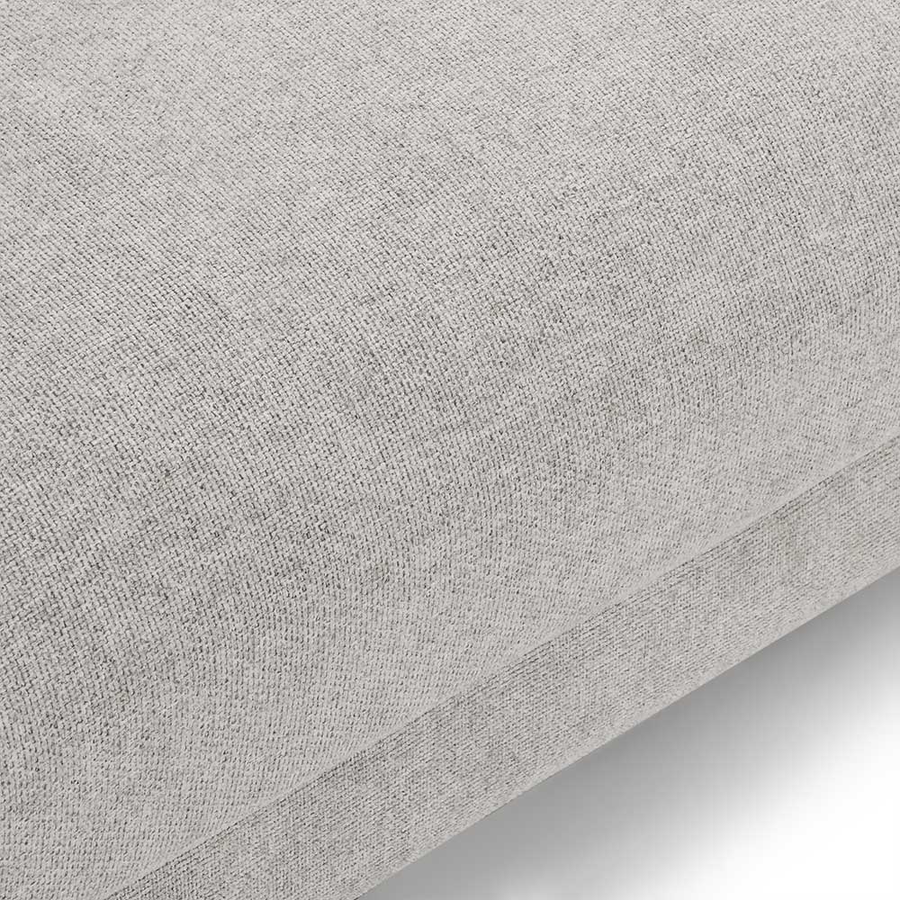 L-Design Dreisitzer Sofa in Hellgrau - Gozoa