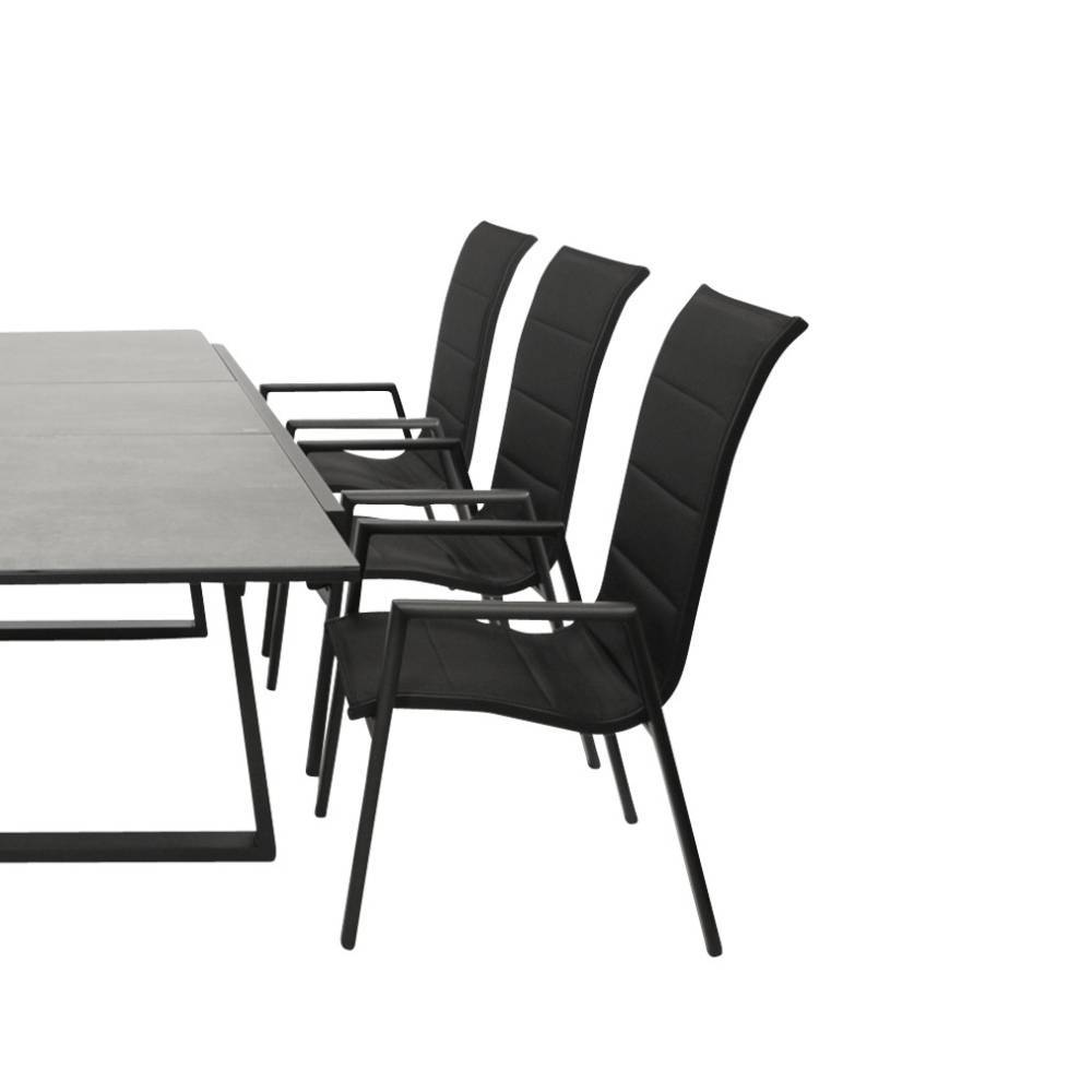 Gartenmöbel Essgruppe modern - Sanclara (siebenteilig)