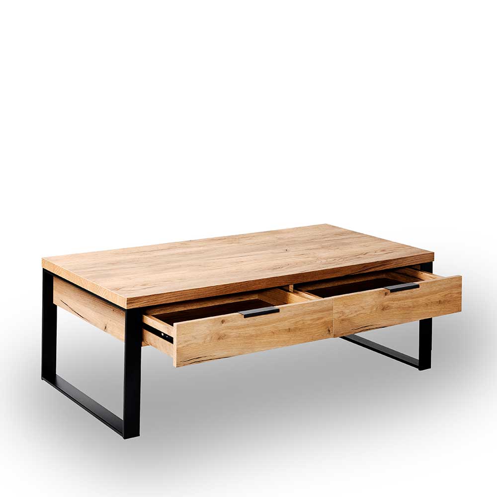 Wohnzimmer Tisch mit zwei Schubladen - Ilvensa