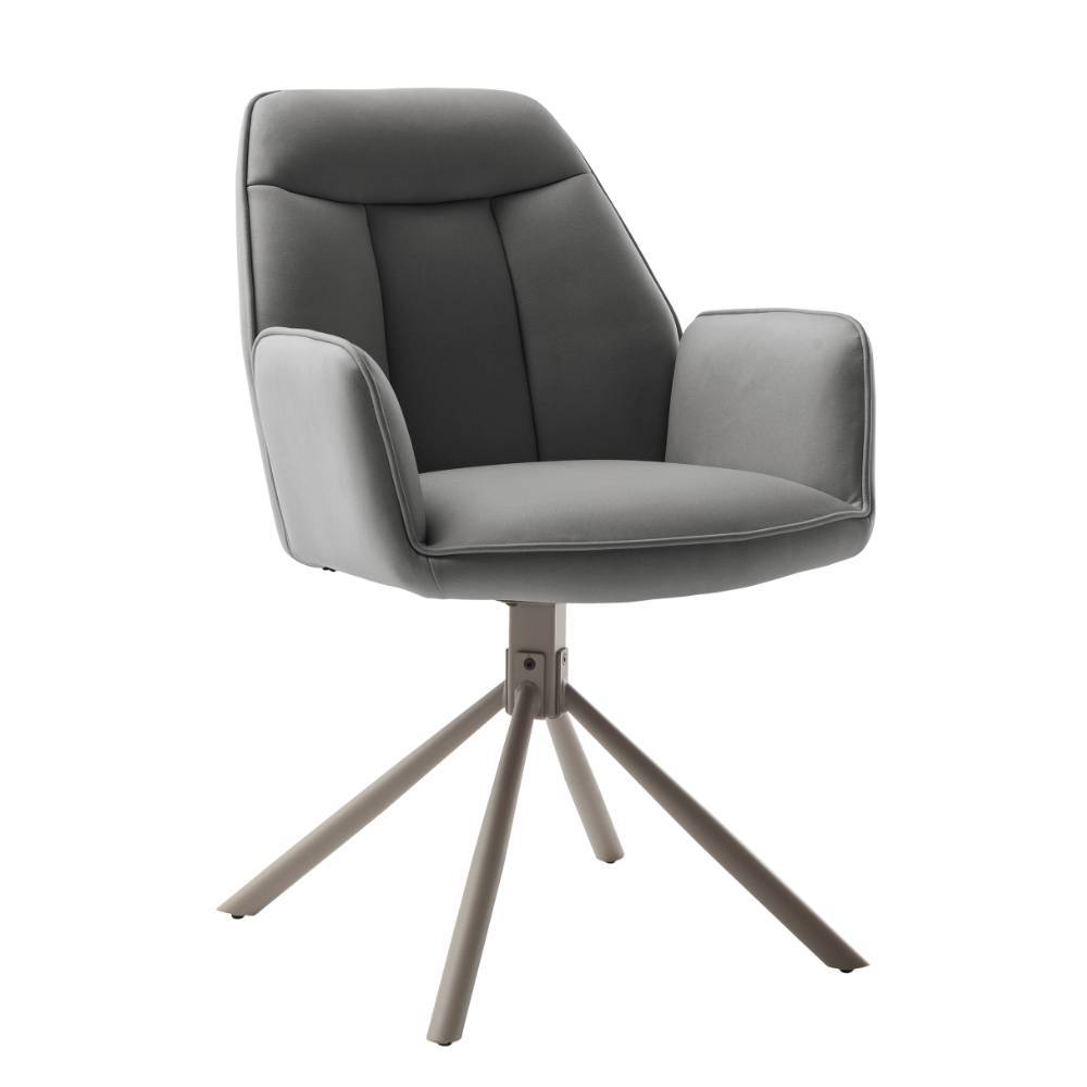 Esszimmer-Tischsessel mit Drehfunktion - Viaretto (2er Set)