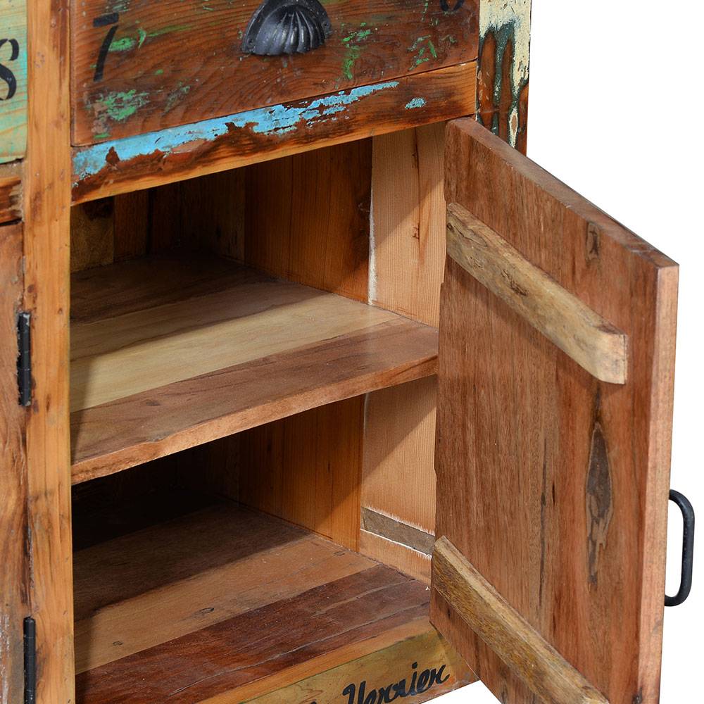 Shabby Chic Sideboard aus Recyclingholz - Vatrima