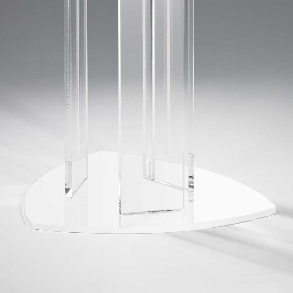 Design Blumenständer aus Acryl Glas - Helias