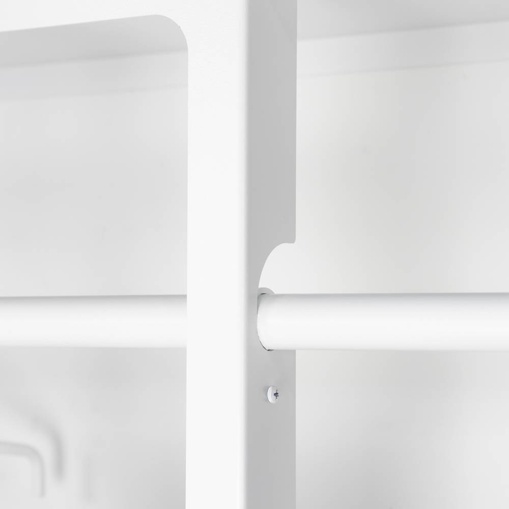 Wandgarderobe in Weiß - Ionesa