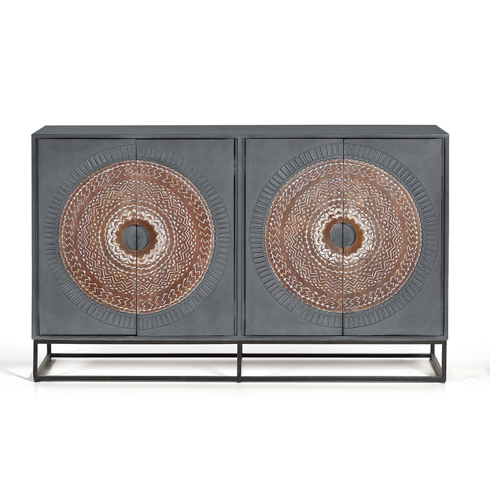 Sideboard - dekorativ mit Mandalas - Mesusco