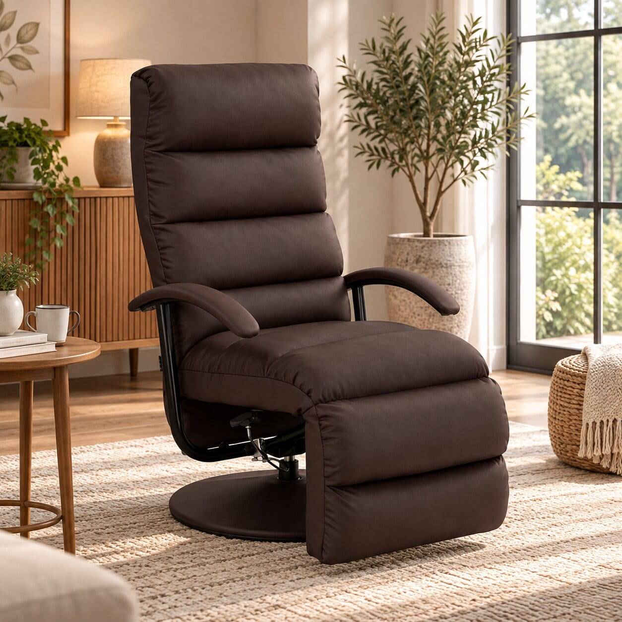 Designsessel mit Relaxfunktion drehbar - Trienta