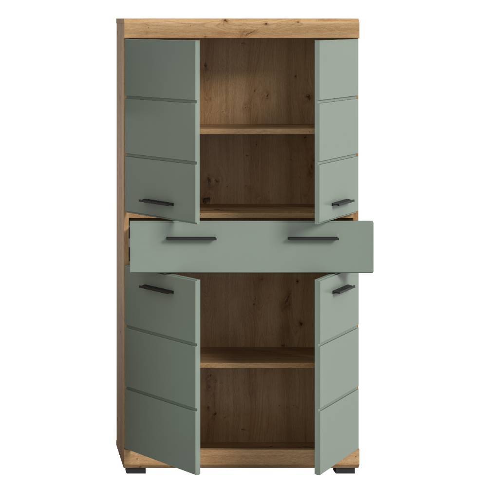 Bad Midischrank in Salbeigrün - Tamdato