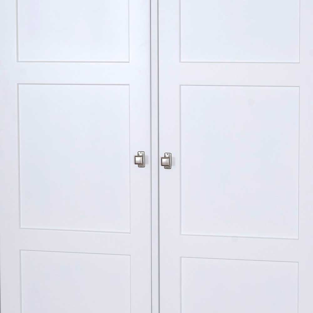 Weißer Schrank mit zwei Türen & Schublade - Eicando I