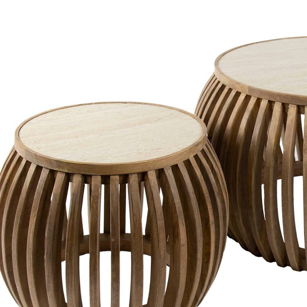 Tisch Duo in Fassform - Cervasius (zweiteilig)