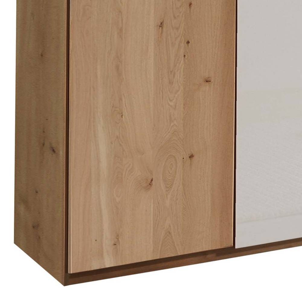 6-türiger Kleiderschrank in Weiß - Crucav