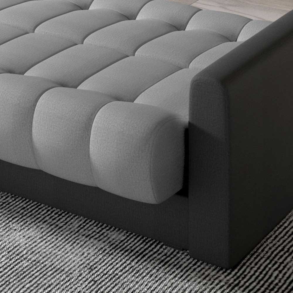 Federkern Klappcouch mit Bettkasten - Lajos