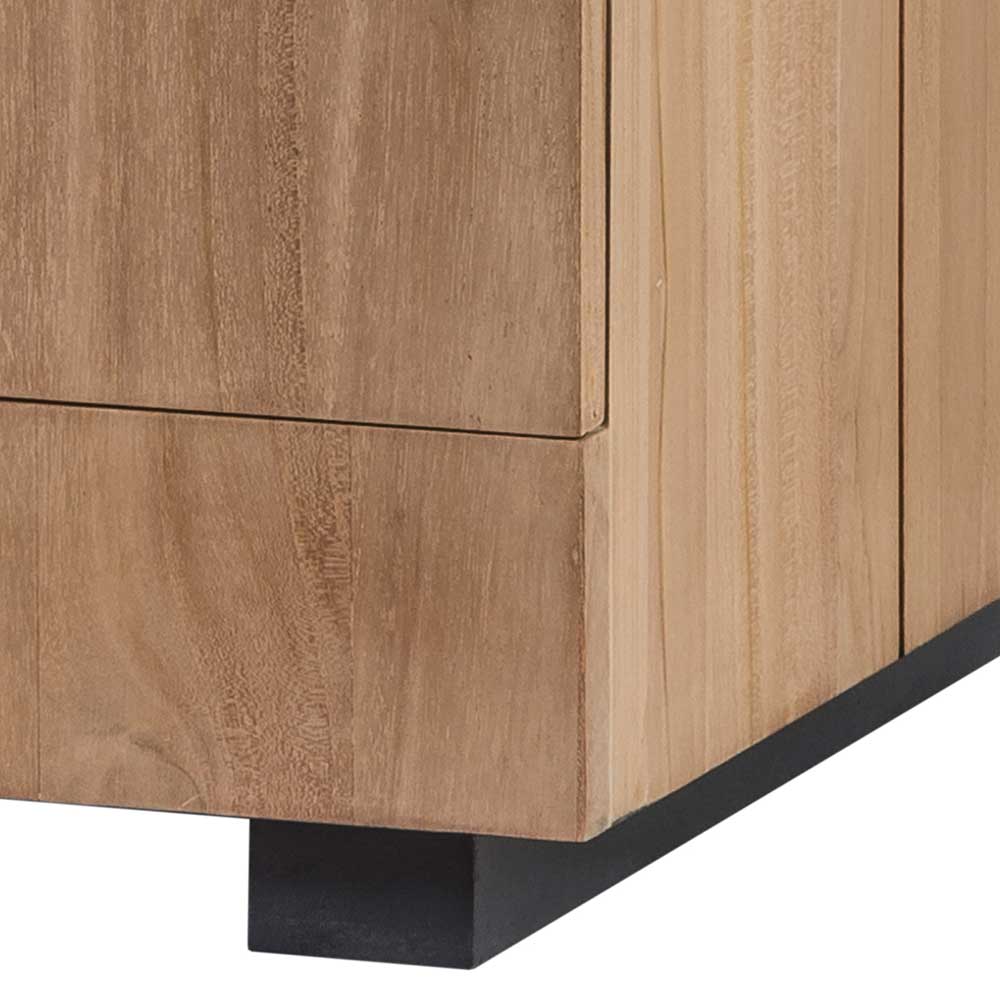 57x200x48 Wohnzimmerschrank aus Teak - Nekella I