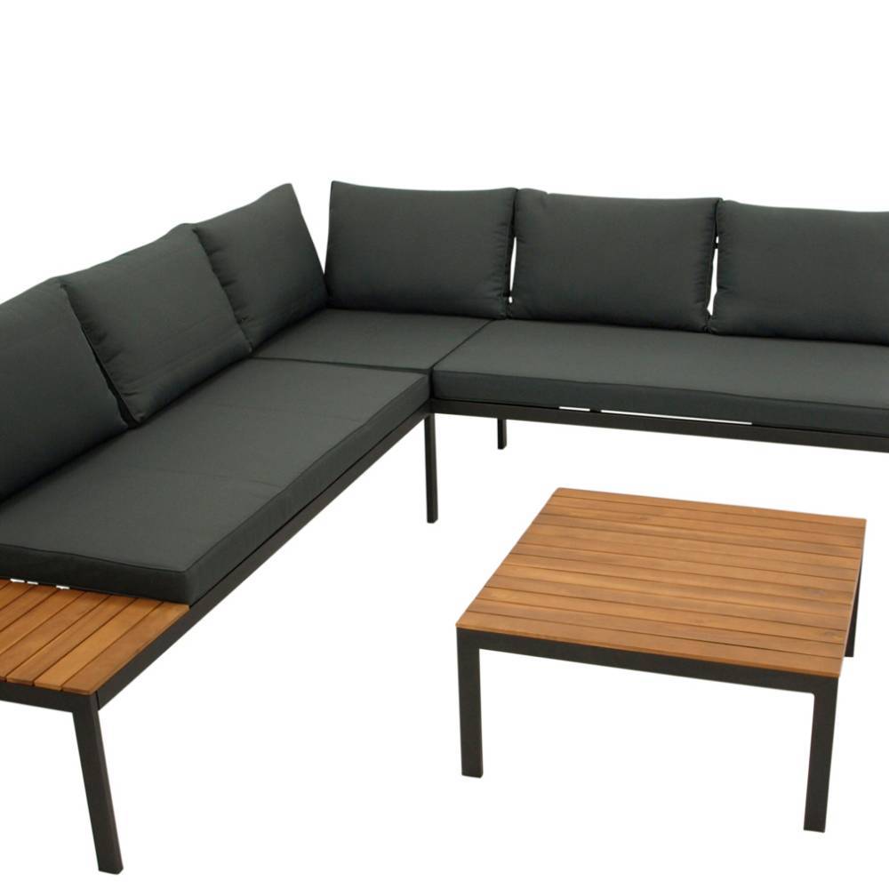 Outdoor Lounge Sitzecke mit fünf Sitzplätzen - Puladium (zweiteilig)
