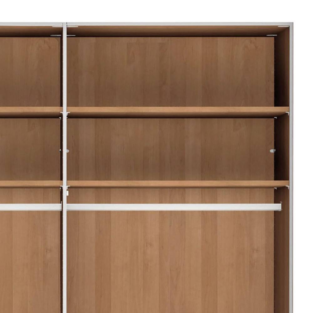 7-türiger Schlafzimmerschrank in Erle teilmassiv - Angelina