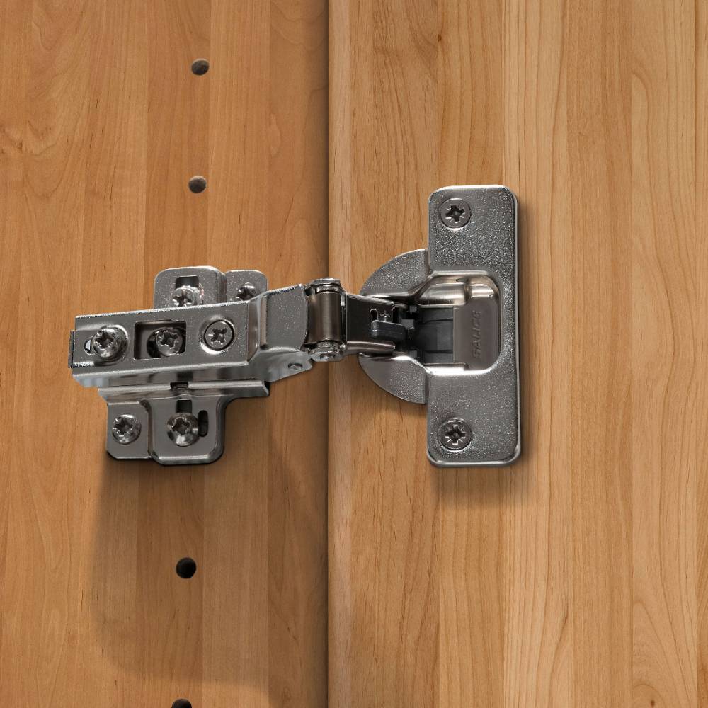 8-türiger Schrank in Eiche Bianco - Yanicas