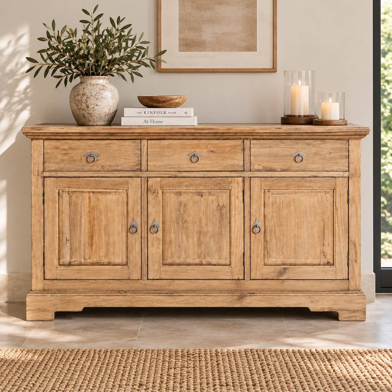 Teak Kommode Mangato im Kolonialstil