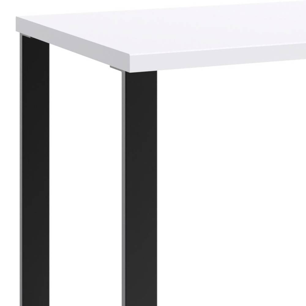 Schreibtisch in Weiß mit Schwarz - Firendra