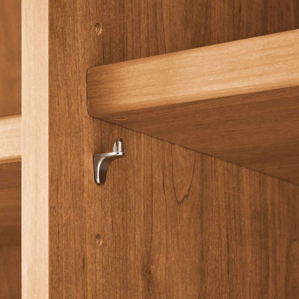8-türiger Schlafzimmerschrank in Champagner - Nikoba