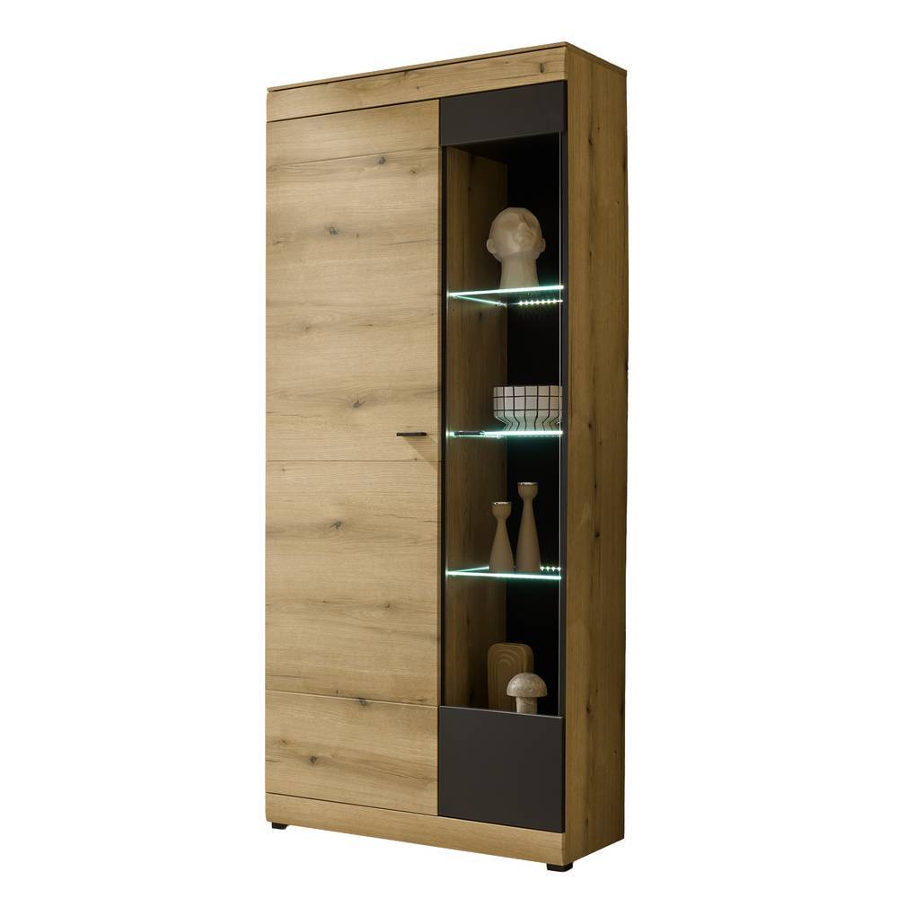 Vitrine in Eiche Optik - Addara