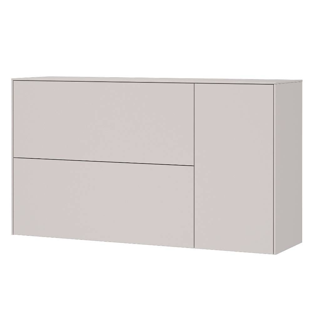 Garderobe und Schuhkommode Set - Larentina (zweiteilig)
