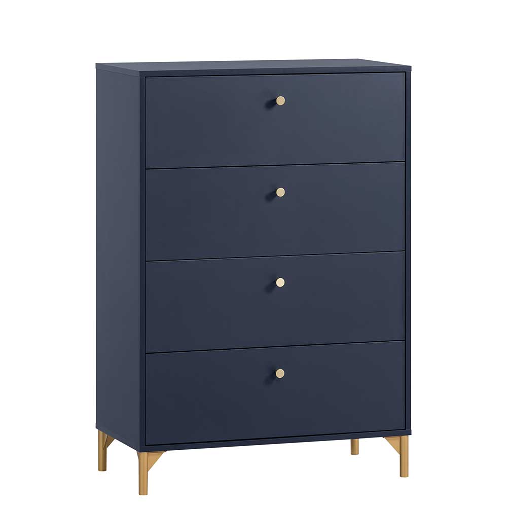 80x117x40 Schlafzimmer Hochkommode elegant - Inbano