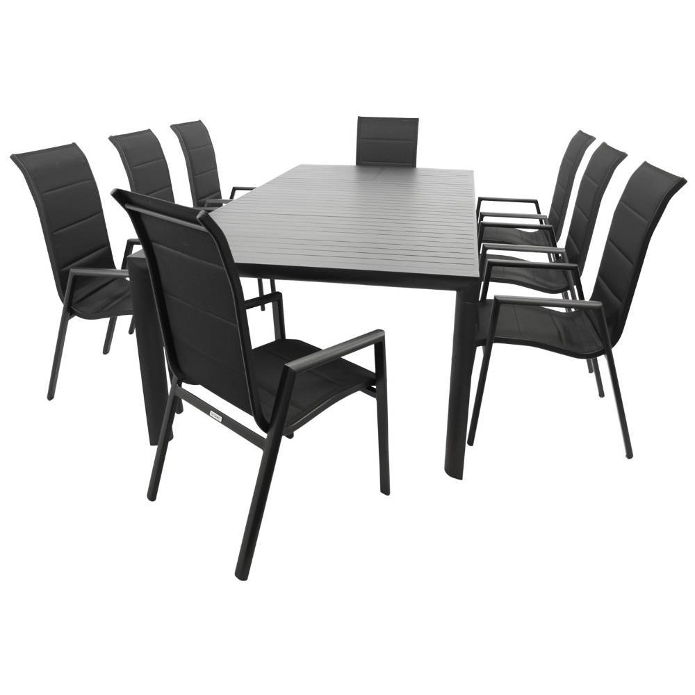 Outdoor-Esstischgruppe modern - Excellent (neunteilig)