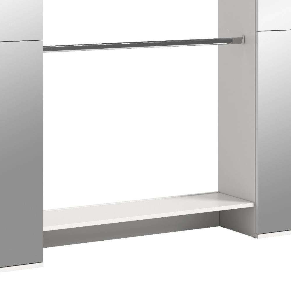 232 cm breite Garderobenkombi Möbelset - Ejulia (dreiteilig)