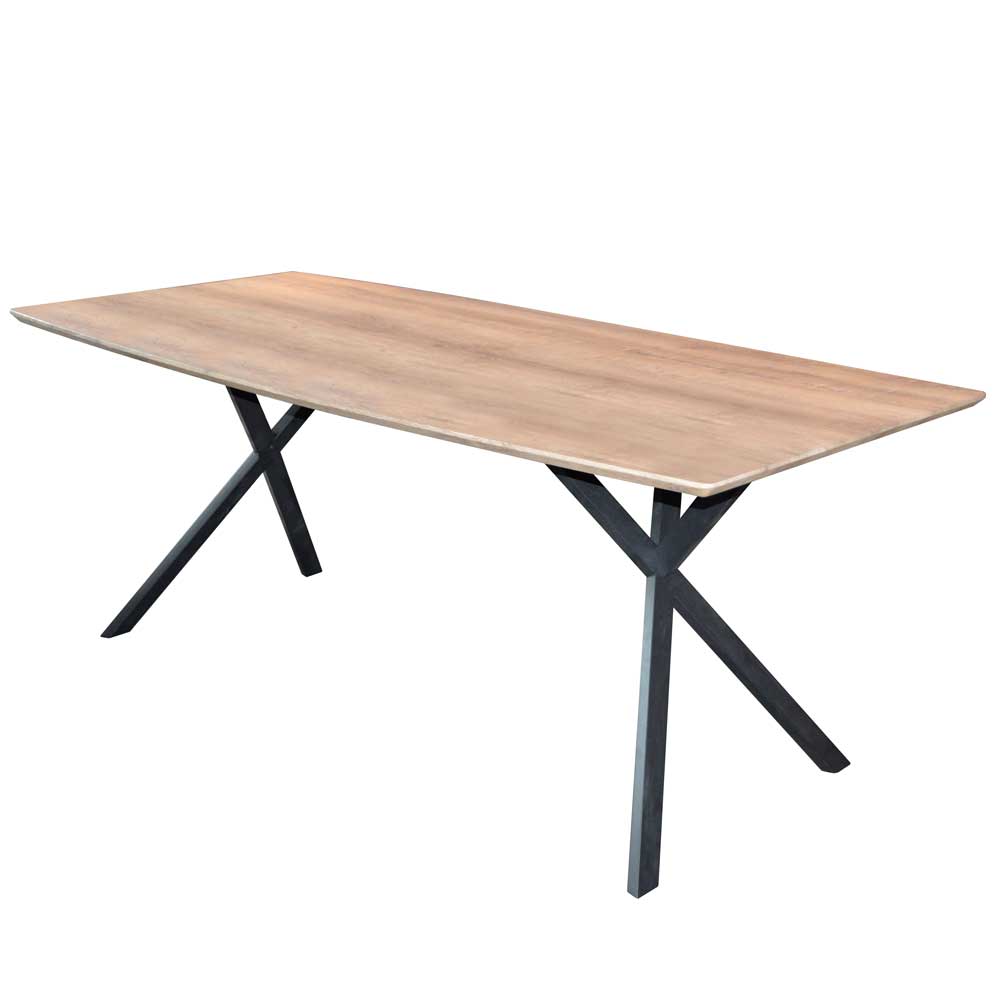 Tisch Leonie mit Massivholzplatte