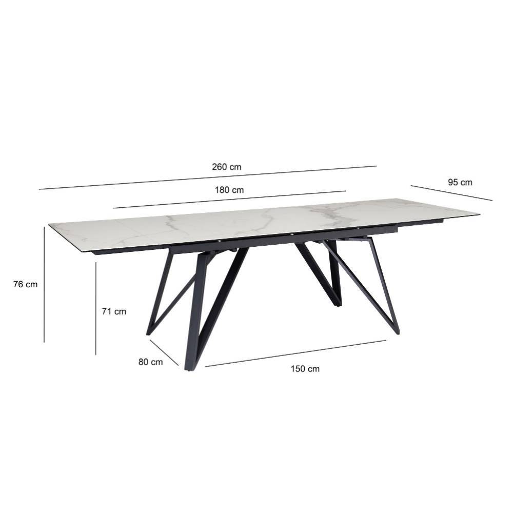 Esszimmer Tisch mit Ausziehfunktion - Trandy