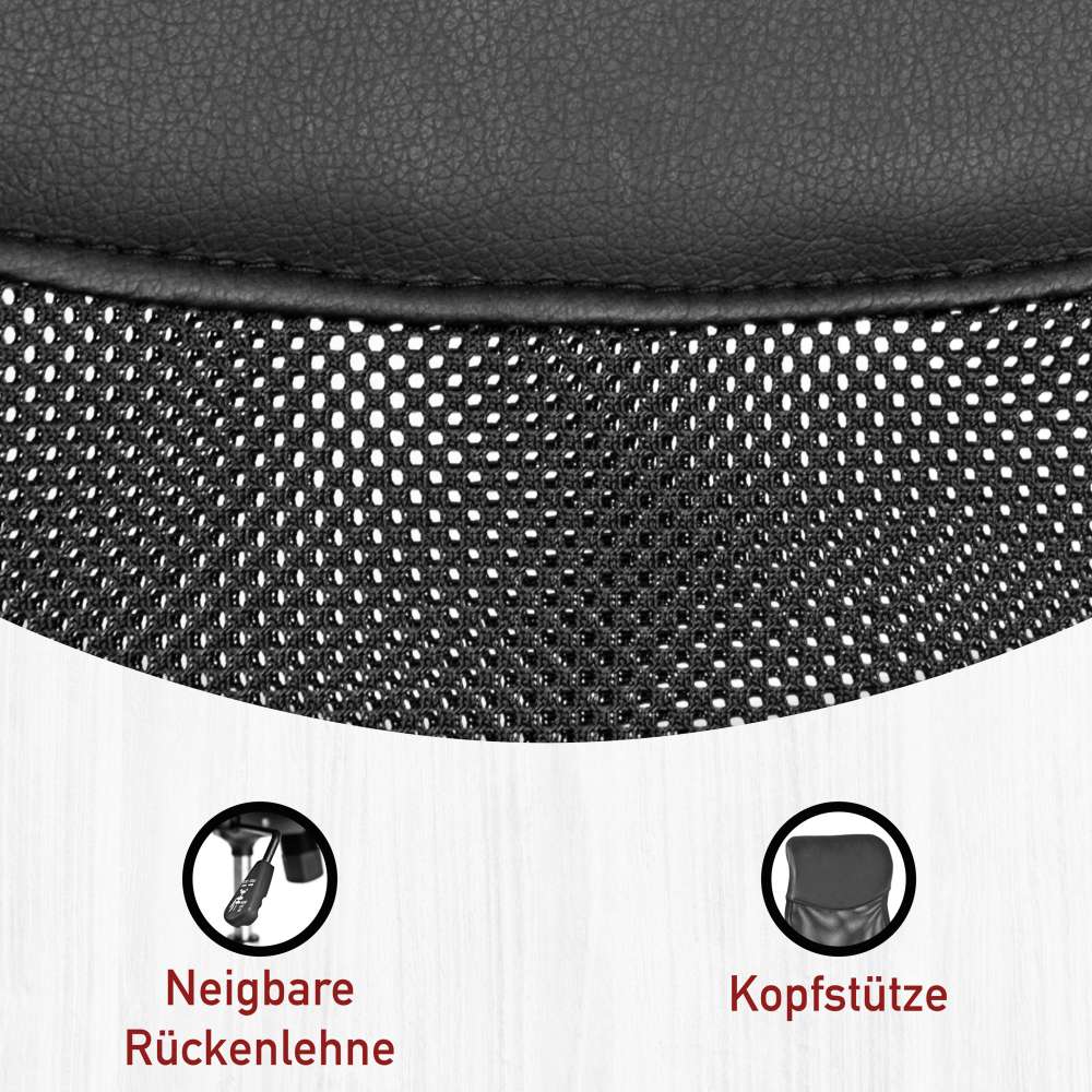 Bürostuhl Merkur mit Armlehnen