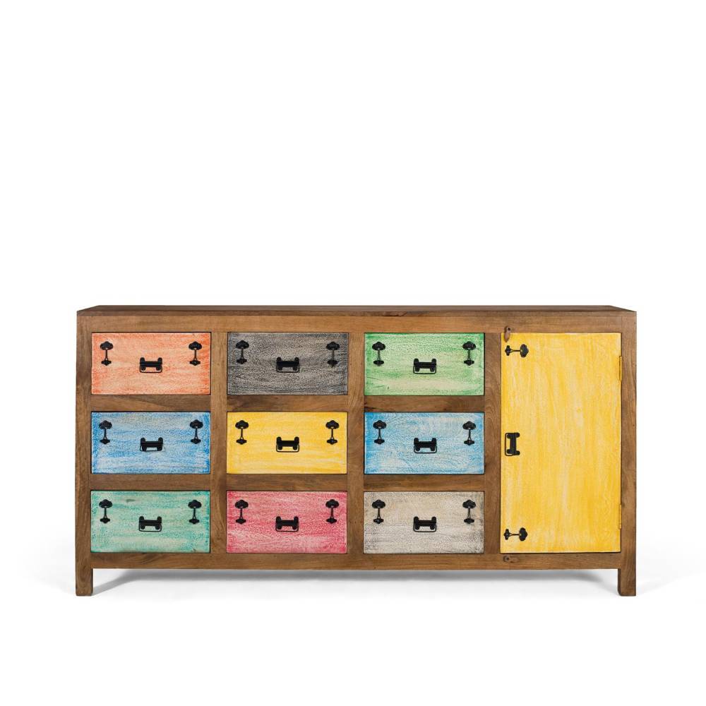 Sideboard mit neun Schubladen - Vulias