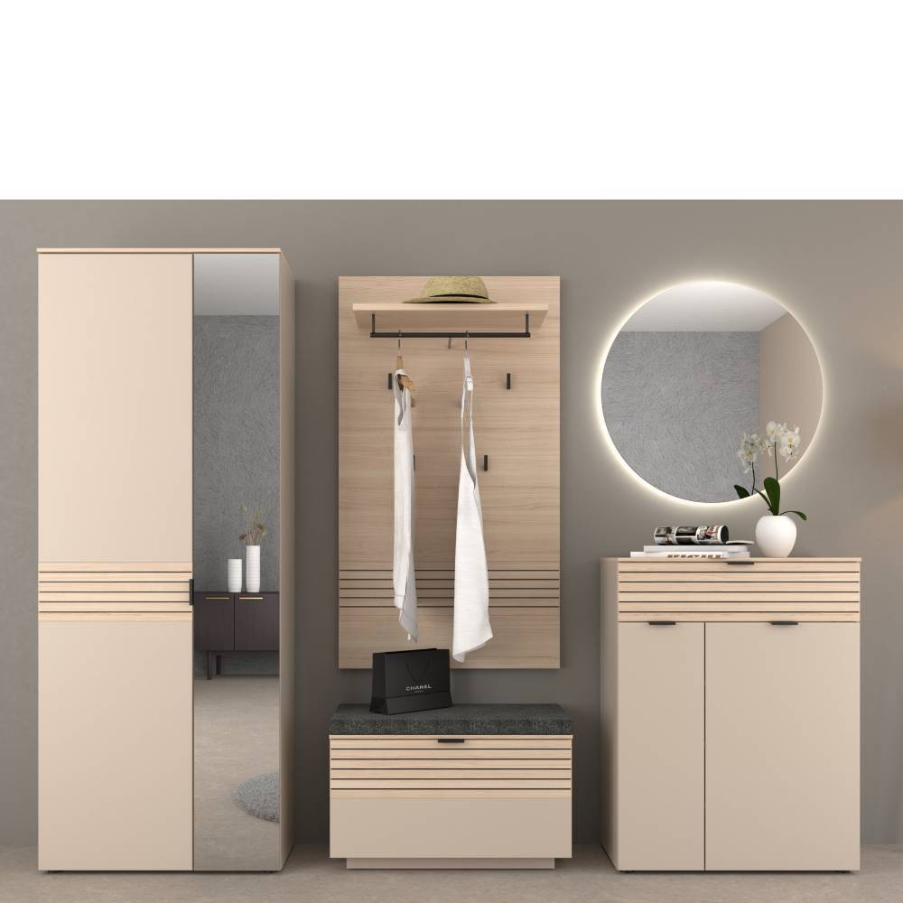 Flureinrichtung Möbelset modern - Rovigo (fünfteilig)