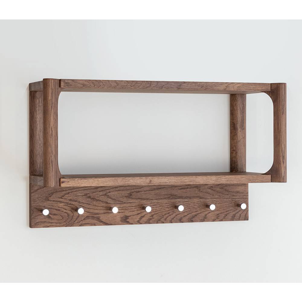 63cm Hängegarderobe in Eiche Tabacco - Gianus