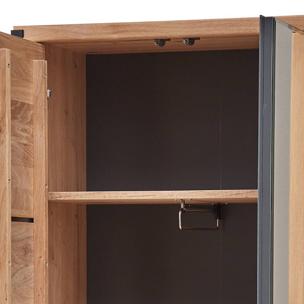 Dielenschrank in Wildeiche teilmassiv - Maineka