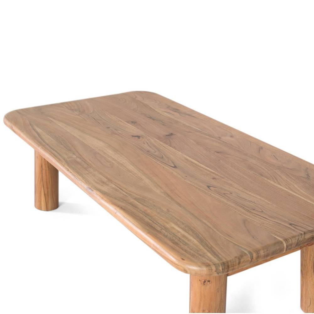 140x70 Wohnzimmertisch aus Mangoholz massiv - Atrios